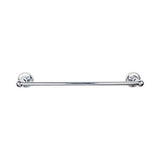 Top Knobs ED8PCA polished chrome towel bar