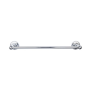 Top Knobs ED8PCA polished chrome towel bar