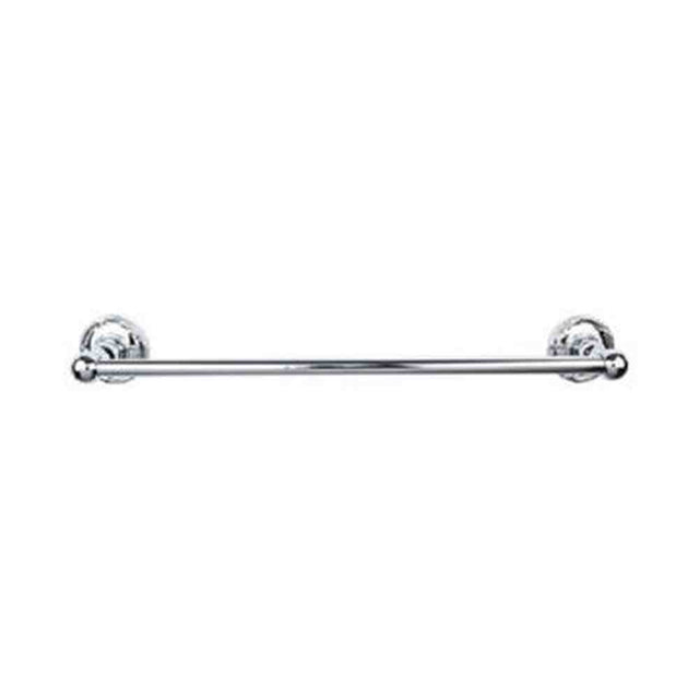 Top Knobs ED8PCE polished chrome towel bar