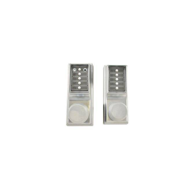 Kaba Simplex EE1011EE101126D Back to Back Pushbutton Lock Cylindrical Knob