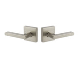 Expressions by Emtek EE3120CLPMB Passage Lock with Clapton Lever and Square Rose in Satin Nickel
