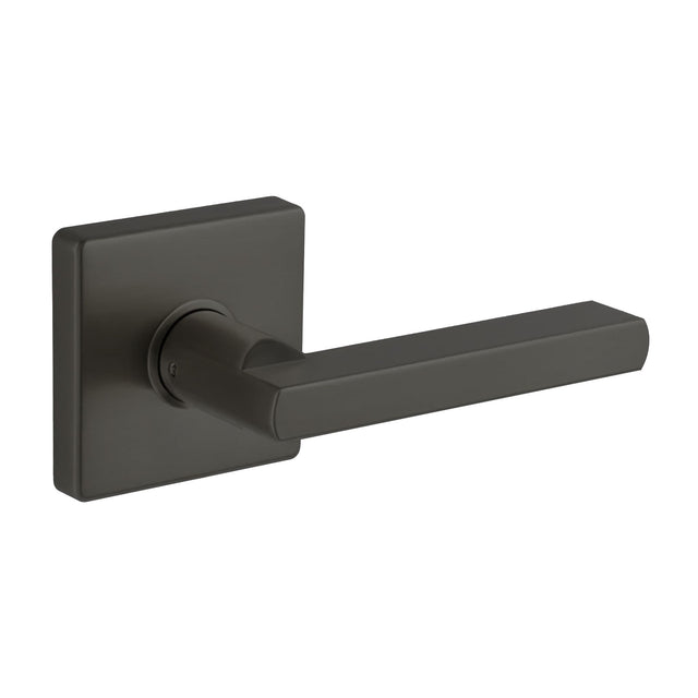 Expressions by Emtek EE3320CLPMB Dummy Lock with Clapton Lever and Square Rose in Matte Black