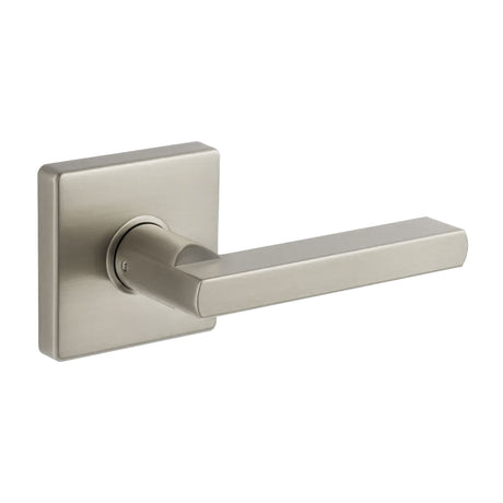 Expressions by Emtek EE3320CLPMB Dummy Lock with Clapton Lever and Square Rose in Satin Nickel