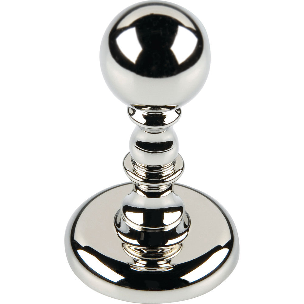 Atlas Homewares EMMSH-PN polished nickel robe hook