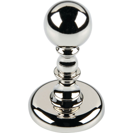 Atlas Homewares EMMSH-PN polished nickel robe hook