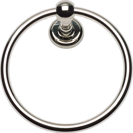 Atlas Homewares EMMTR-PN polished nickel towel ring