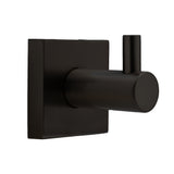 GEO GBA-EMSRH 2" x 2-1/8" Modern Single Robe Hook - Matte Black