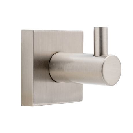 GEO GBA-EMSRH 2" x 2-1/8" Modern Single Robe Hook - Satin Nickel