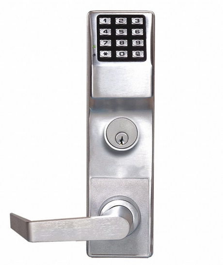 Alarm Lock ETDL27S1G26DV99 satin chrome keyed entry