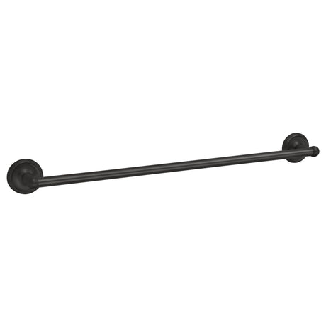 GEO EV2434 24" x 3/4" Classic Towel Bar Set - Matte Black