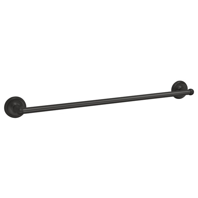 GEO EV2434 24" x 3/4" Classic Towel Bar Set - Matte Black
