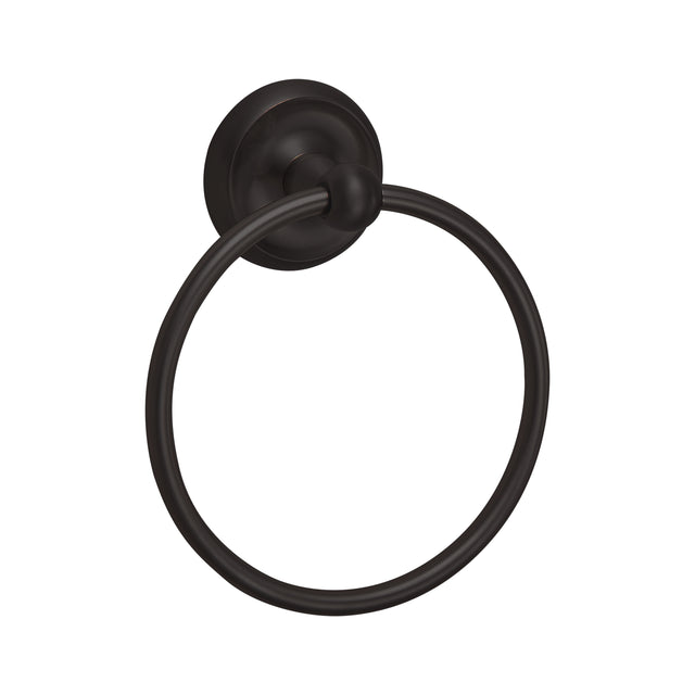 GEO EVMTR Classic Metal Towel Ring - Matte Black