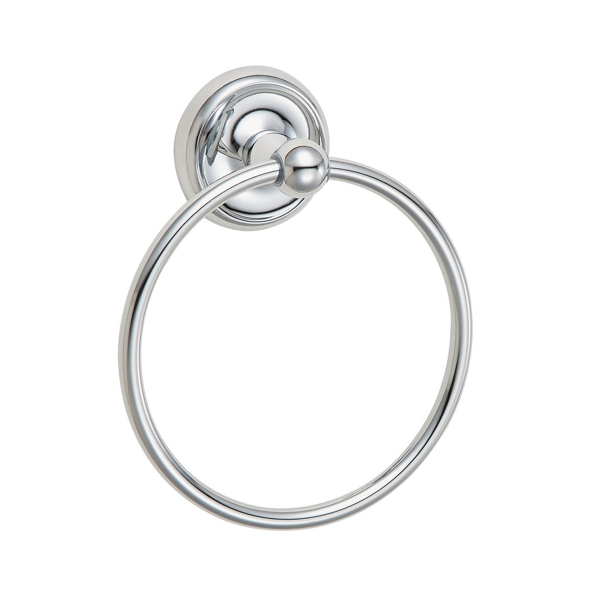 GEO EVMTR Classic Metal Towel Ring - Polished Chrome