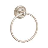 GEO EVMTR Classic Metal Towel Ring - Satin Nickel