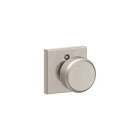 Schlage F170BWE619COL satin nickel dummy door knob