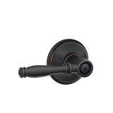 Schlage F40BIR716 aged bronze privacy door lever