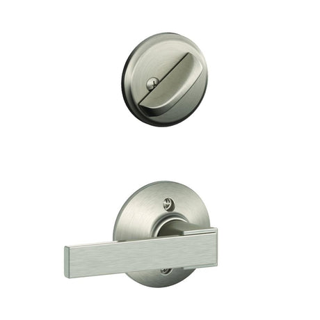 Schlage F59NBK619 satin nickel interior active trim