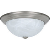 Sunset Lighting F7632-53 Two Light Flush Mount Satin Nickel