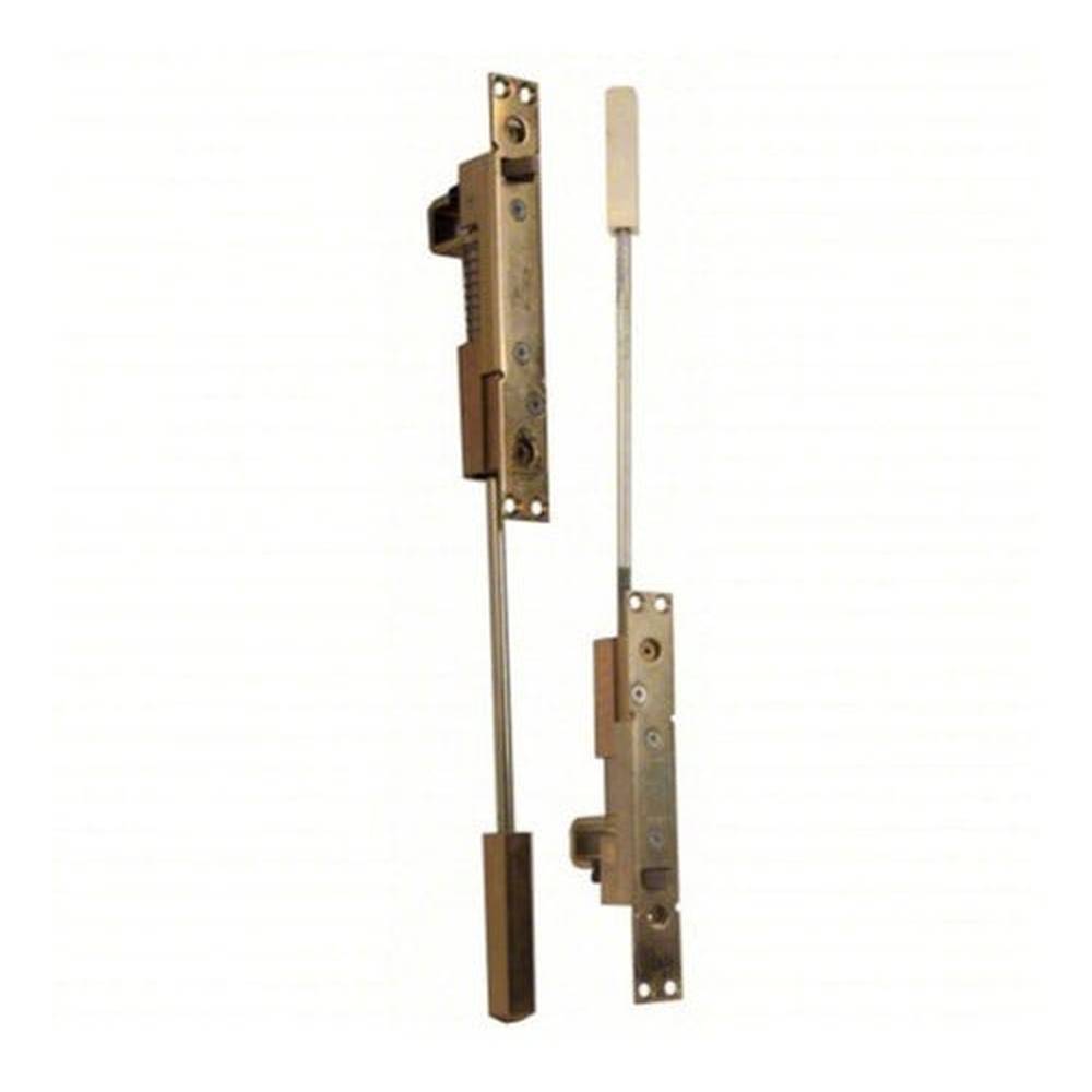 Ives FB31P12MD4 satin brass flush bolt