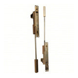 Ives FB31P12MD4 satin brass flush bolt