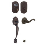 Schlage FE365-PLY-FLA-LH electronic keypad handleset