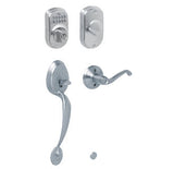 Schlage FE365-PLY-FLA-LH electronic keypad handleset