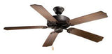 Vaxcel FN52288NB FN52288 52" Medallion Steel Ceiling Fan Noble Bronze