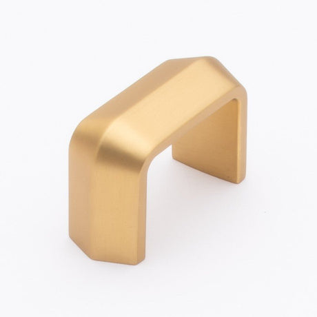 Sietto FP-2003-SB satin brass cabinet pull