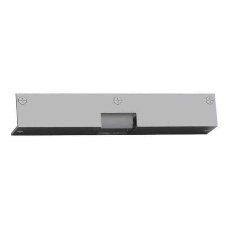 HES FP-310-6-8-627 satin aluminum electric strike faceplate