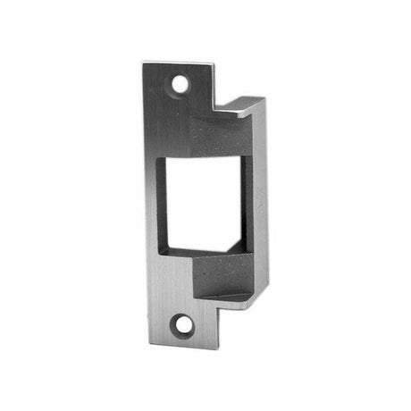 HES FP-712-630 satin stainless steel electric strike faceplate