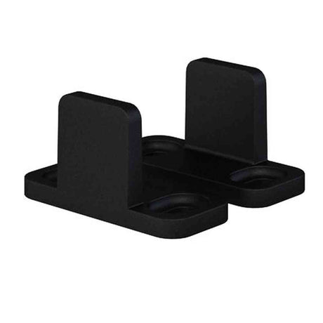Orca Hardware FT-ADJGD-BL black barn door guide