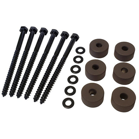 Orca Hardware FT-WASHER-6-OB oil rubbed dark bronze barn door component