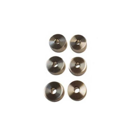 Orca Hardware FT-WASHER-6-SN satin nickel barn door component