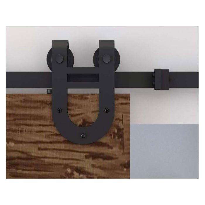 Orca Hardware FTHS-HANGER-BL black door hanger