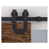 Orca Hardware FTHS-HANGER-BL black door hanger