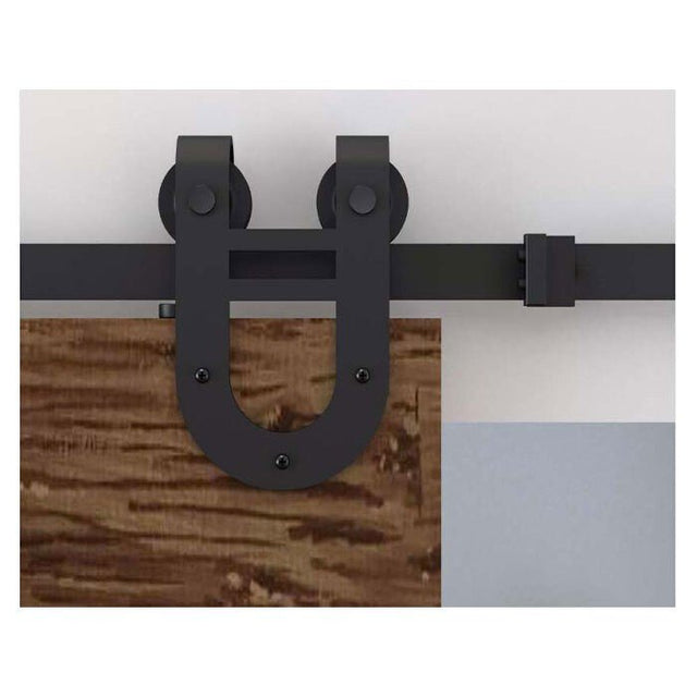 Orca Hardware FTHS-HANGER-BL black door hanger