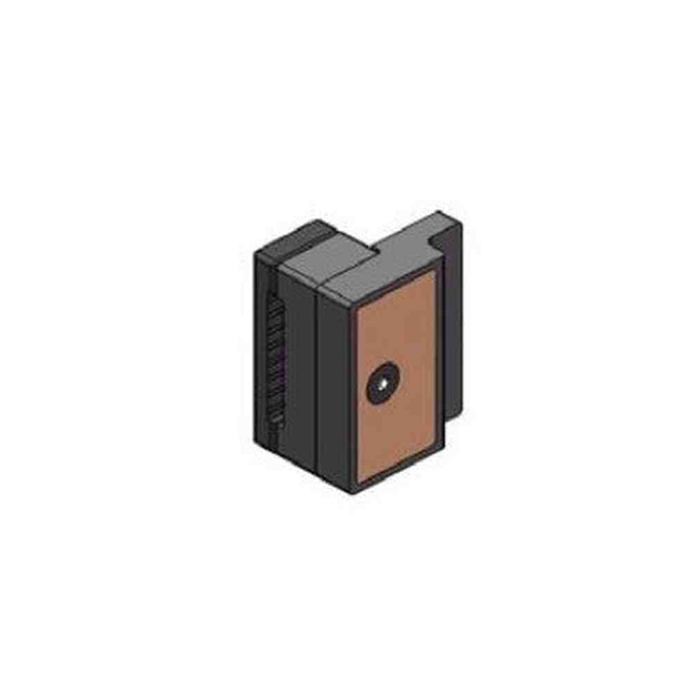 Orca Hardware FTSK-STOP-BL black barn door stop
