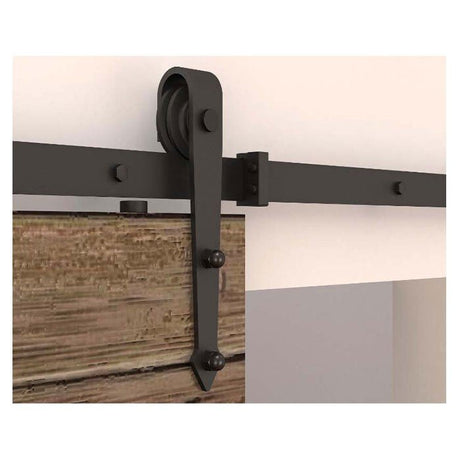Orca Hardware FTSP-HANGER-BL black door hanger