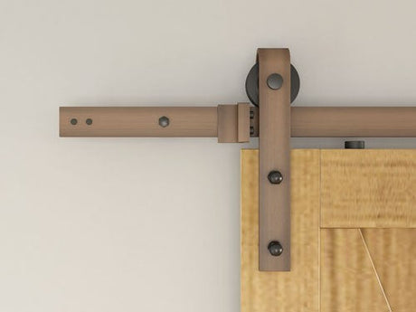 Orca Hardware FTST-VB-8 barn door track kit, additional view