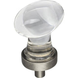 Jeffrey Alexander G110BNBDL brushed pewter cabinet knob