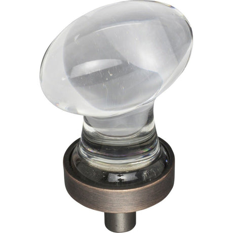 Jeffrey Alexander G110DBAC brushed oil rubbed bronze cabinet knob