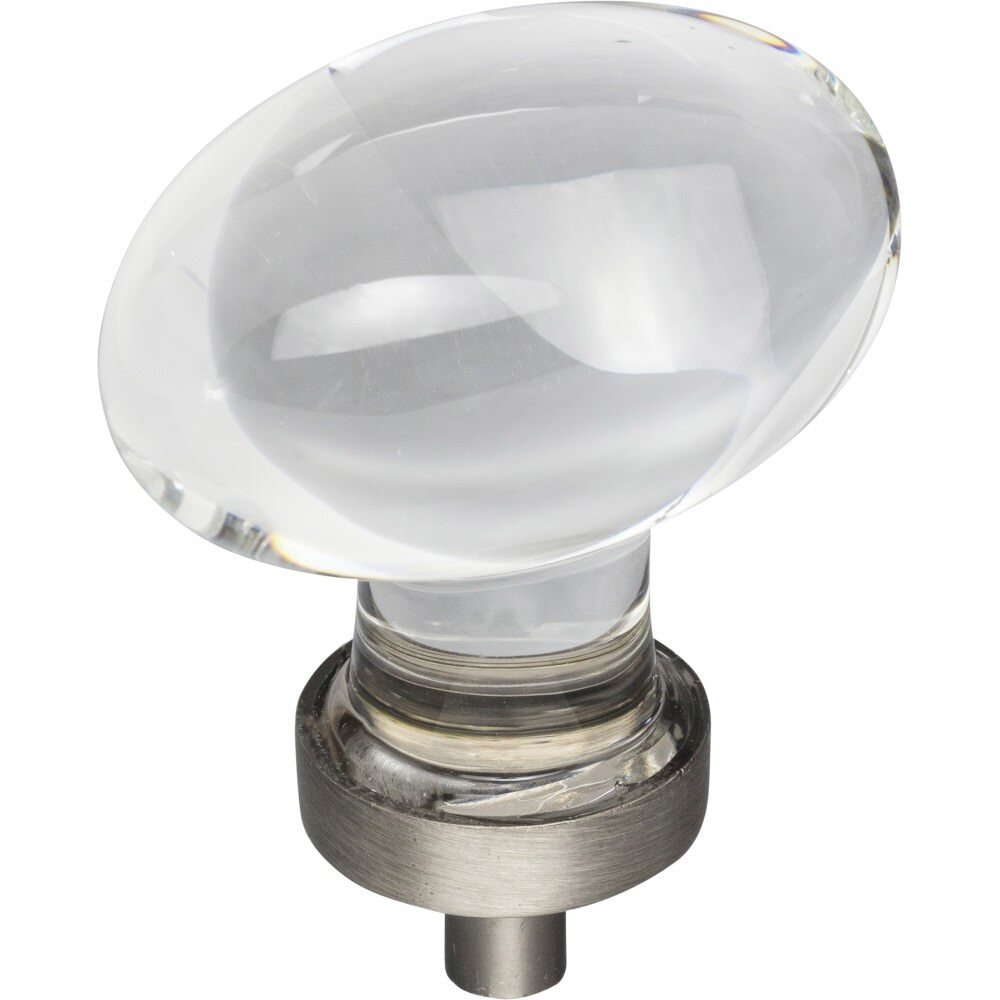 Jeffrey Alexander G110L-BNBDL brushed pewter cabinet knob