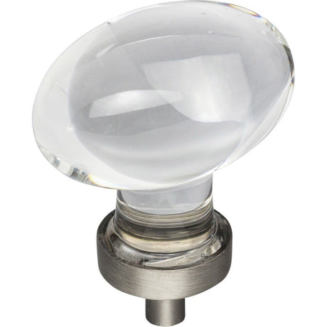 Jeffrey Alexander G110L-BNBDL brushed pewter cabinet knob