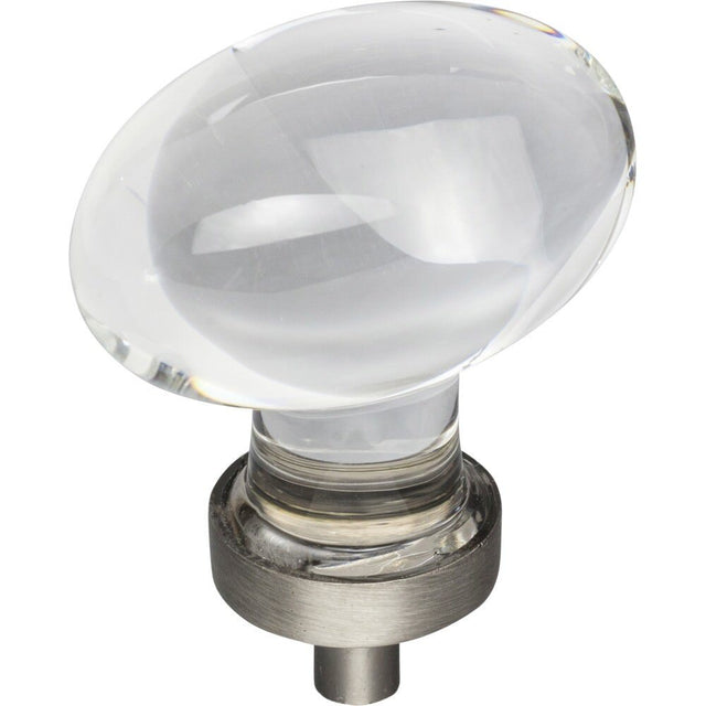 Jeffrey Alexander G110L-BNBDL brushed pewter cabinet knob