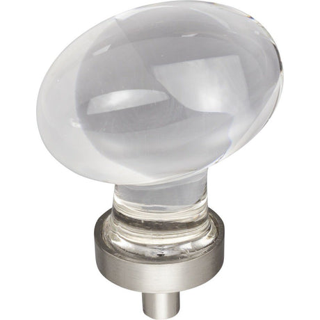 Jeffrey Alexander G110L-SN satin nickel cabinet knob