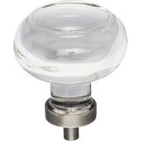 Jeffrey Alexander G120L-BNBDL brushed pewter cabinet knob