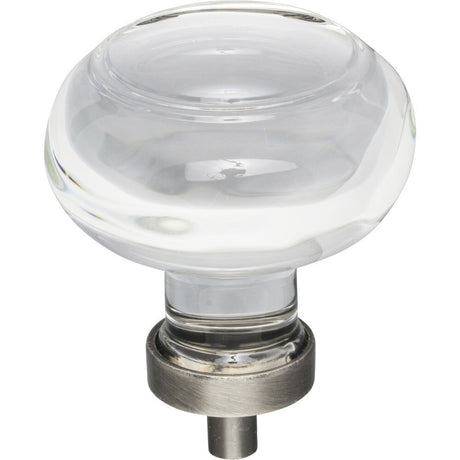 Jeffrey Alexander G120L-BNBDL brushed pewter cabinet knob
