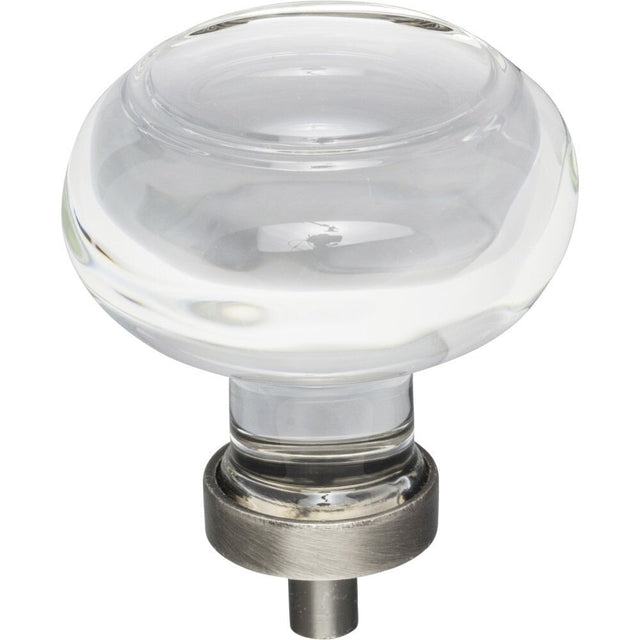 Jeffrey Alexander G120L-BNBDL brushed pewter cabinet knob