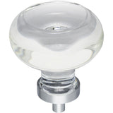Jeffrey Alexander G120L-PC polished chrome cabinet knob