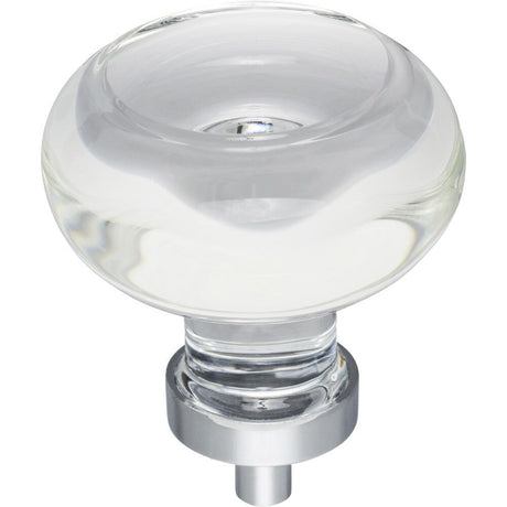 Jeffrey Alexander G120L-PC polished chrome cabinet knob